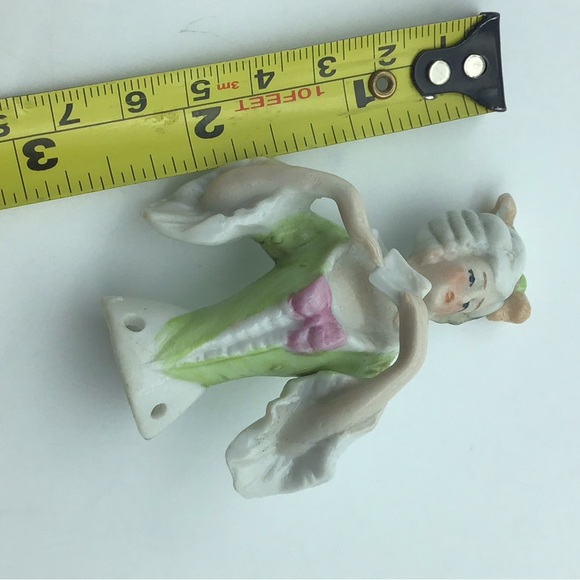 1920’s Art Deco Porcelain Pin Cushion Doll head - Picture 5 of 5